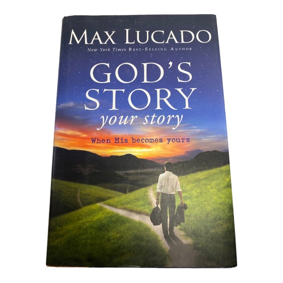 Lot of 4 Max Lucado GRACE, Fearless, Second Chances, & God‘s Story Books - Picture 8 of 13